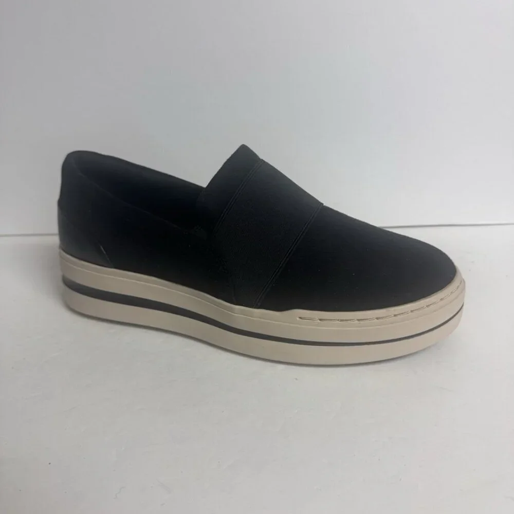 Clarks Women's Audreigh Eve Loafer Black Size 9.5 M